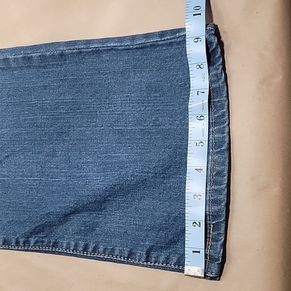 Levi's Size 14L. Boot Cut 515 Blue Jeans, Mid-Rise, Medium Wash, EUC - Picture 10 of 13